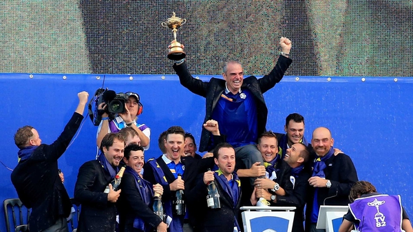 Paul McGinley captained Europe to an eighth victory in the last 10 contests