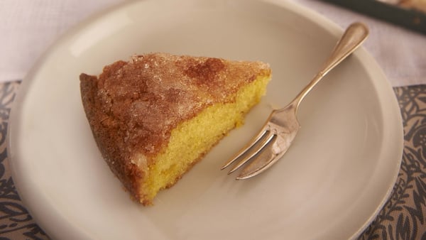 Mango and lime Drizzle Cake: Rachel Allen