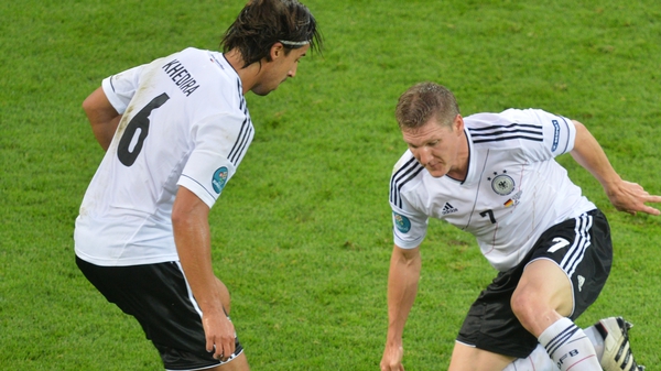 World Cup winners Sami Khedira and Bastian Schweinsteiger