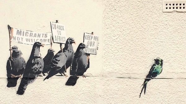 The artwork could have been worth hundreds of thousands of pounds (pic: http://banksy.co.uk/)