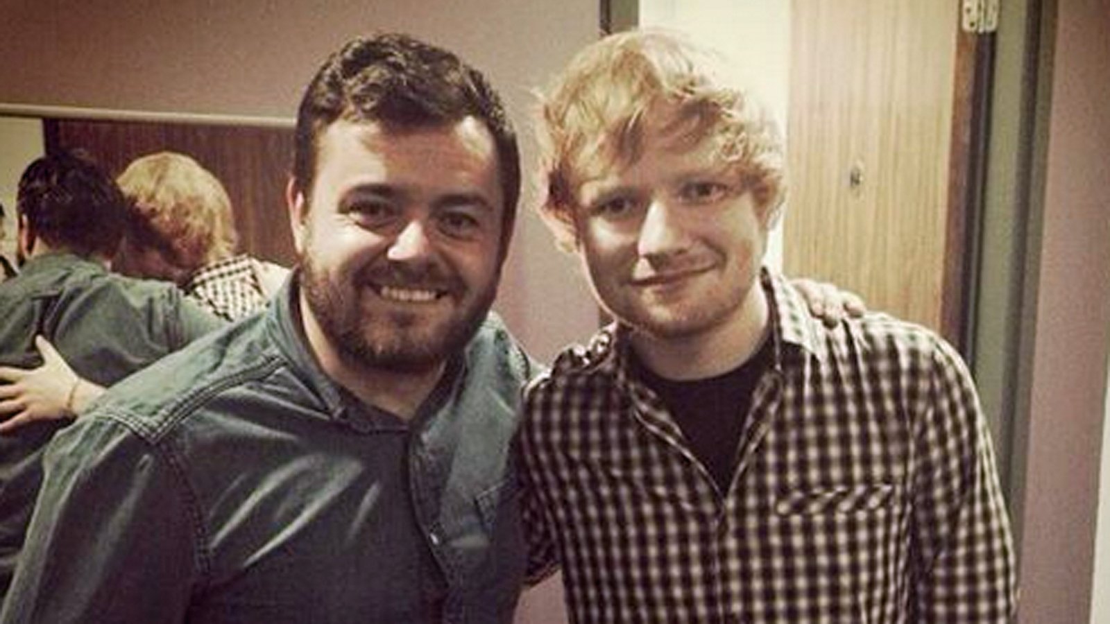 Love/Hate's Elmo visits Ed Sheeran at the 3Arena