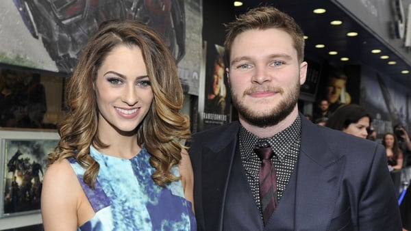 Madeline Mulqueen and Jack Reynor clean up litter in Wicklow