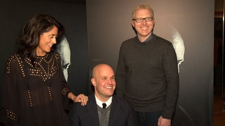 Simone George, Mark Pollock and Ross Whitaker