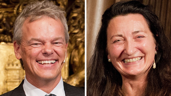 Edvard and May-Britt Moser are the fifth couple to win a Nobel Prize