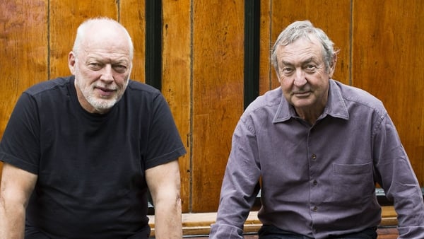David Gilmour and Nick Mason from Pink Floyd