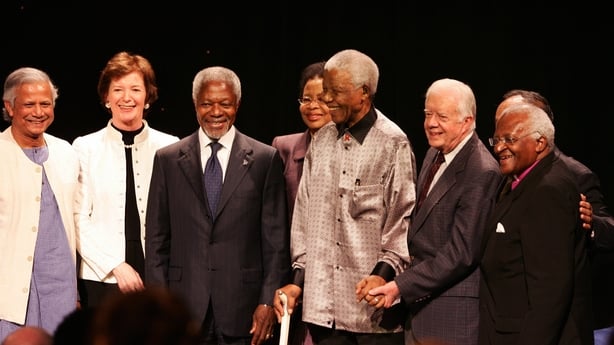 Mary Robinson Appointed As Chair Of The Elders