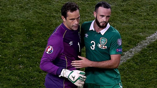David Forde is hoping to keep out the world champions on Tuesday night