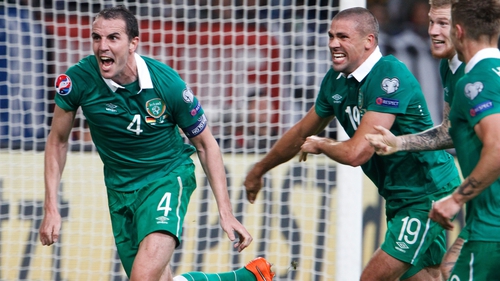 John O'Shea's stoppage-time equaliser against Germany helped Ireland up to 61st place