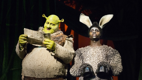 Dean Chisnall as Shrek in Shrek the Musical