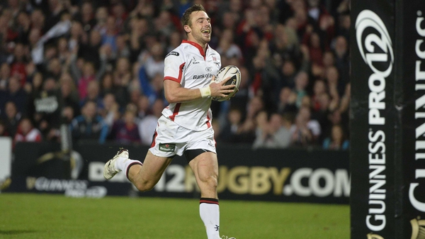 Tommy Bowe was back to his best for Ulster against Glasgow, scoring a fine intercepted try