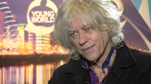 Bob Geldof said he looks at the emigrant crisis with profound shame
