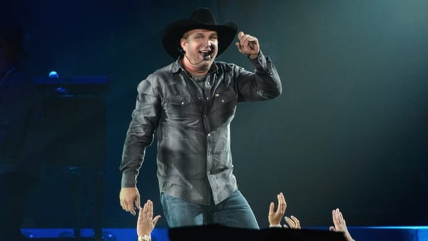 Garth Brooks' current tour may overtake U2's all-time attendance record of 7.3 million people
