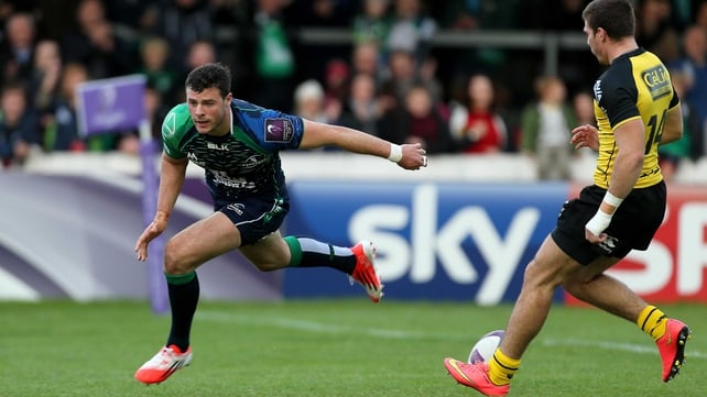 Robbie Henshaw scored a brace of tries for Connacht