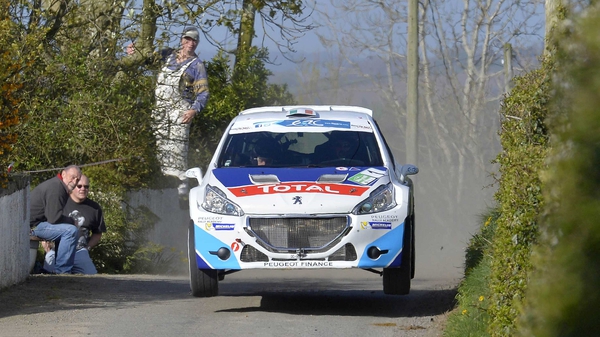 Craig Breen was victorious in the Rallye Azores