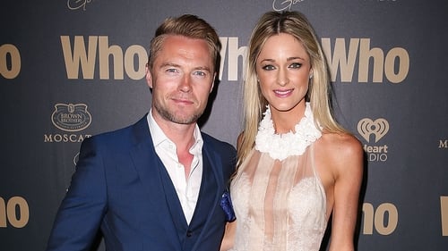 Ronan Keating and Storm Uechtritz