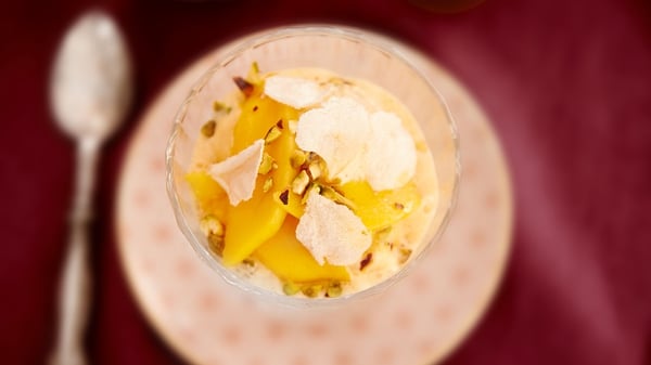 This is wonderful served just as it is, or with some chopped or sliced ripe mango.