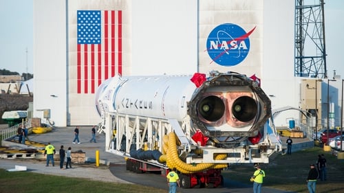 The Antares rocket was carrying a Cygnus spacecraft packed with supplies, science experiments and equipment