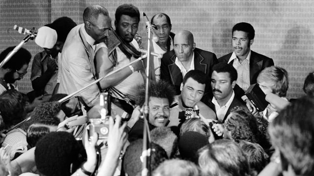 Muhammed Ali addresses the press, who used to hang on his every word