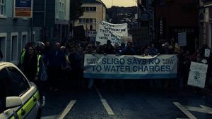 Around 4,000 people protesting in Sligo