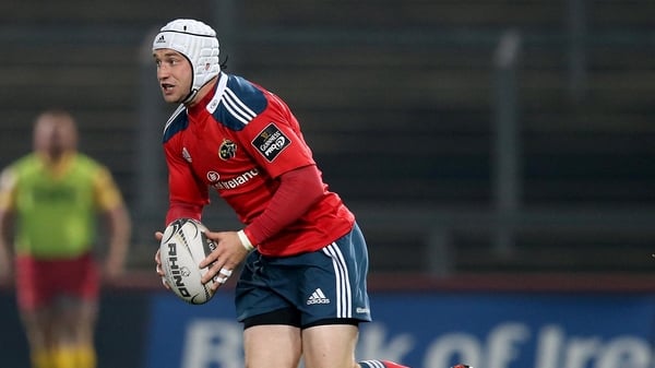 Johne Murphy played 91 times for Munster