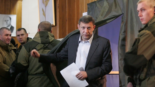 Alexander Zakharchenko is on course to be confirmed in his post in Donetsk