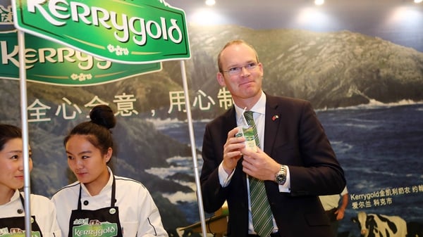 Minister for Agriculture, Food & the Marine, Simon Coveney in Beijing during the Irish Trade Mission to China