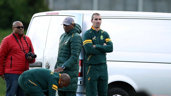 Ruan Pienaar sat out training before being ruled out of the tour