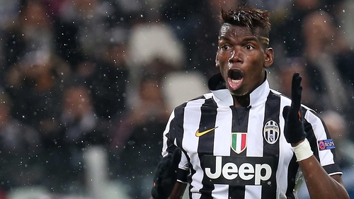 Paul Pogba will miss Juventus' Champions League clash with Real Madrid