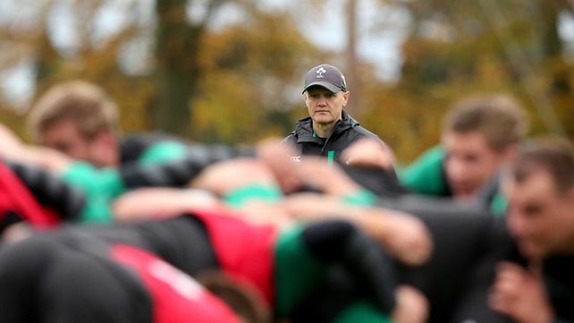 Joe Schmidt will next link-up with the Ireland at Christmas