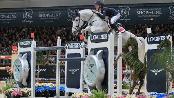 Ireland's Bertram Allen steered Molly Malone to victory in his first-ever Longines FEI World Cu (Pic: FEI/Stefano Secci)
