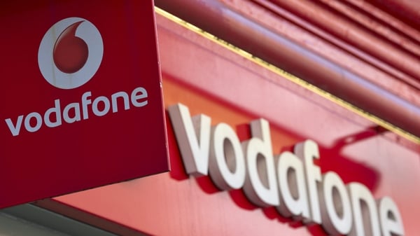 Vodafone expects its full-year core earnings to be between £11.6 billion and £11.9