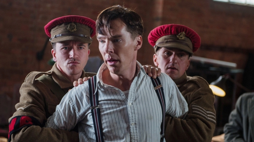 Benedict Cumberbatch as the mathematician Alan Turing in the Imitation Game.