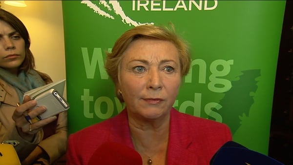 Frances Fitzgerald described the publication of a report on An Garda Síochána as a 'line in the sand'