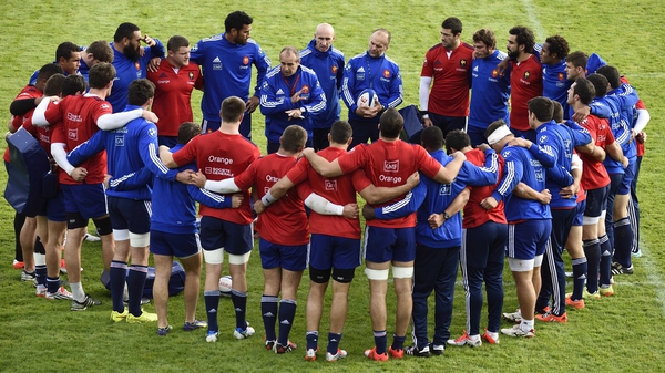 Philippe Saint-Andre has named the same XV that saw off Fiji