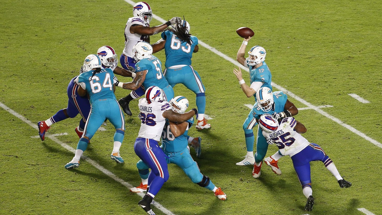 Dolphins challenging Bills' reign atop AFC East