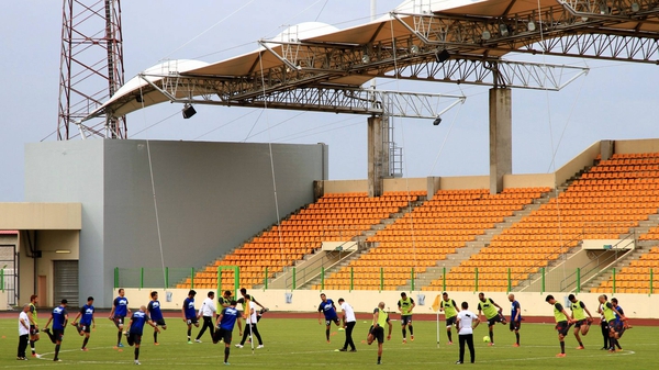 Malabo stadium in Equatorial Guinea