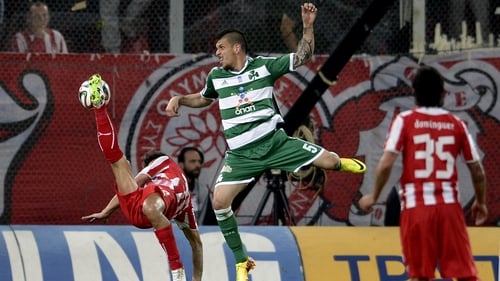 Panathinaikos face Olympiakos in March. Super league games have now been suspended indefinitely