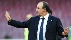Rafael Benitez is contracted to the Naples club until the end of this season