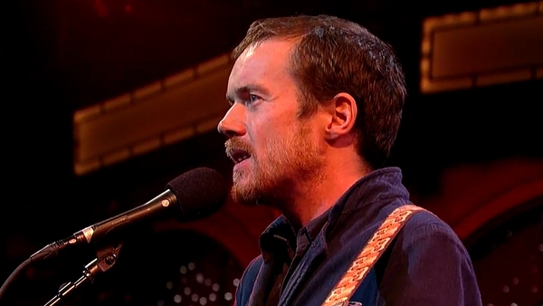 Damien Rice performs on David Letterman last month