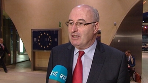 EU Commissioner Phil Hogan described Ireland as "sleepwalking towards future EU fines"