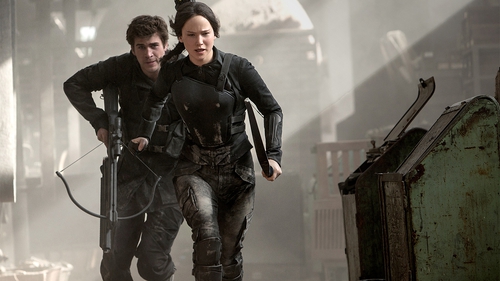 Jennifer Lawrence returns as Katniss Everdeen