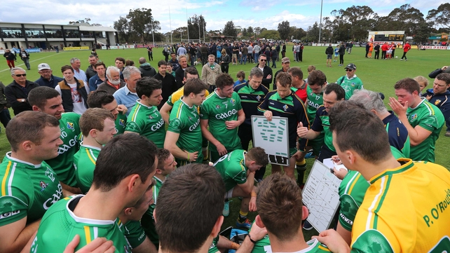 Paul Earley with the 2014 Ireland team