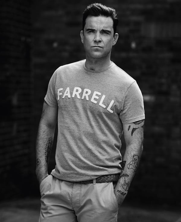 Robbie Williams launches Primark range