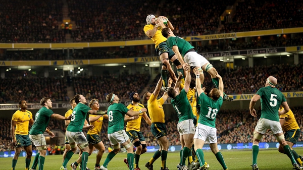 Ireland will be out to avenge last year's 32-15 loss against the Wallabies