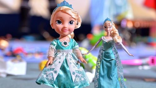 The Snow Glow Elsa doll is in short supply