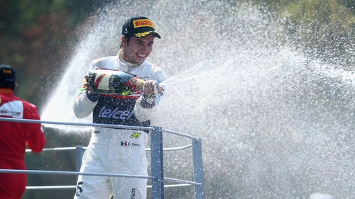 Sergio Perez will race alongside Nico Hulkenberg