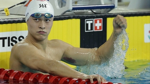 Sun Yang won gold in the 400m and 1500m freestyle events at London 2012