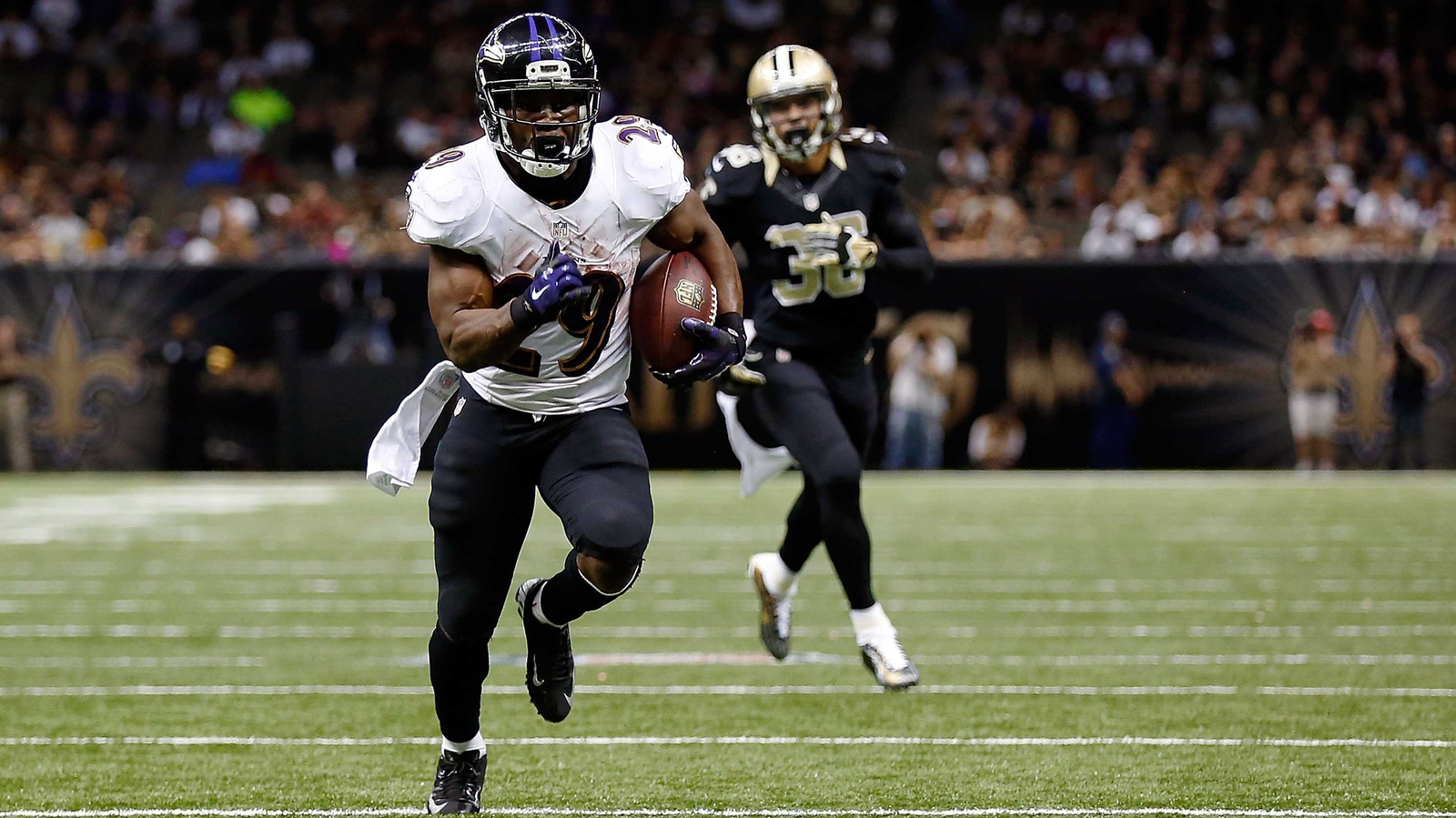 Forsett leads Ravens past Saints, 34-27