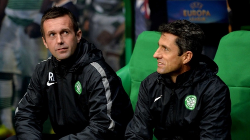John Collins (right) knows that Celtic need European action after Christmas