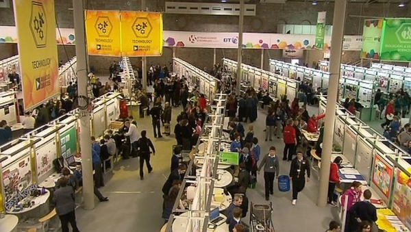 The fair runs in parallel with the BT Young Scientist and Technology Exhibition